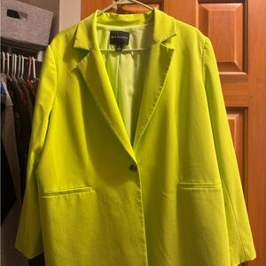 Neon Green Women's Blazer BPxWildfang